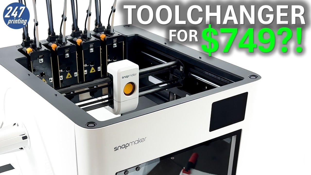 Snapmaker U1 | Multi-Color 3D Printer with SnapSwap™