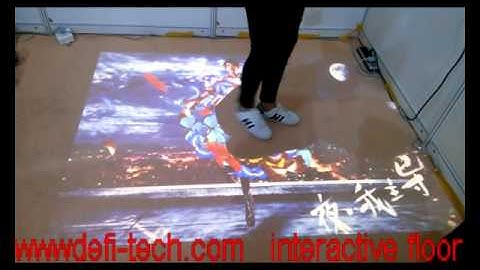 interactive floor Butterfly effect