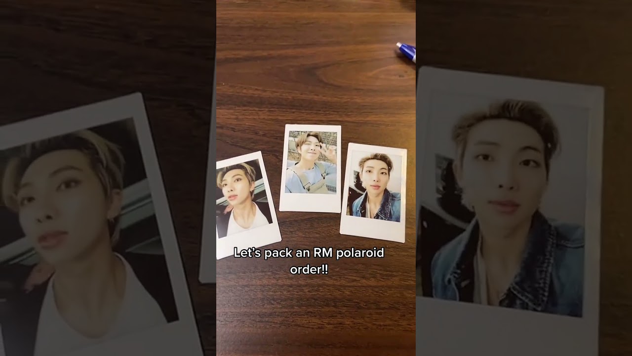 How cute are these Polaroids?! 