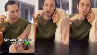 Harris alif & intan laydiana || untung intan dapat suami baik macam harris ne,jaga pantang intan