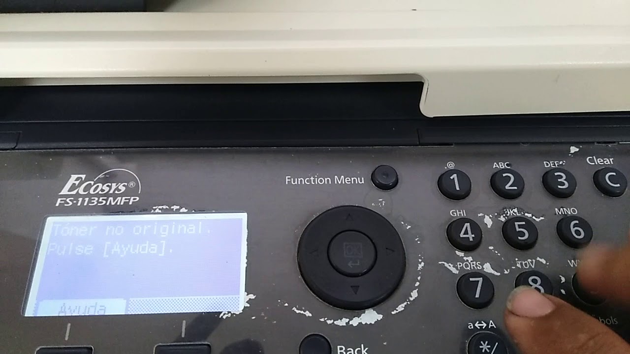 TONER NO ORIGINAL KYOCERA - YouTube