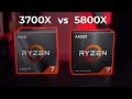 AMD Ryzen 5800X vs 3700X Comparativa - ¿Vale la pena actualizar?