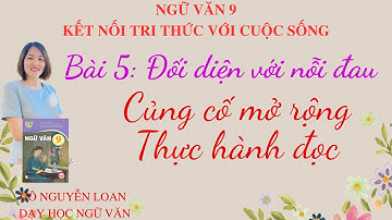 Bài giảng: Củng cố mở rộng – Thực hành đọc - Bài 5: Đối diện với nỗi đau - Ngữ văn 9 tập 1 sách