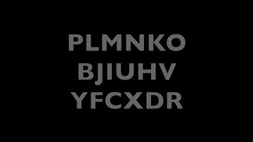 Iconic Memory Experiment