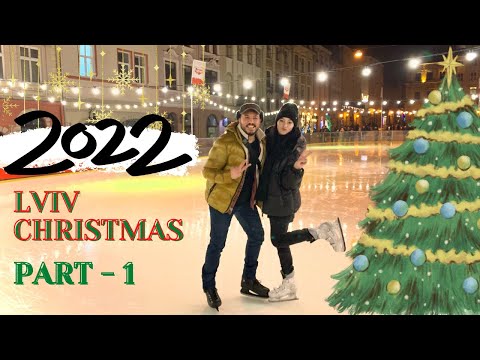 Ukrayna Yılbaşına Nasıl Giriyor ? / Lviv’de Christmas Gezisi - Lviv Yeni Yıl Vlog 2022