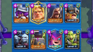 rock barbarian || rhe cl barbarian deck || rock barbarian deck clash royale