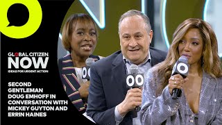 Second Gentleman Doug Emhoff  & Mickey Guyton Talk Gender Equality | Global Citizen Now 2024