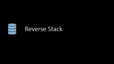 Reverse Stack | Python Programming