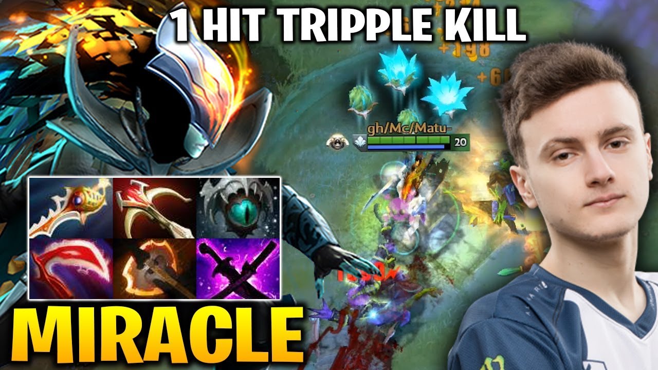 Miracle PA ONE HIT TRIPLE KILL - UNBELIEVABLE CRIT
