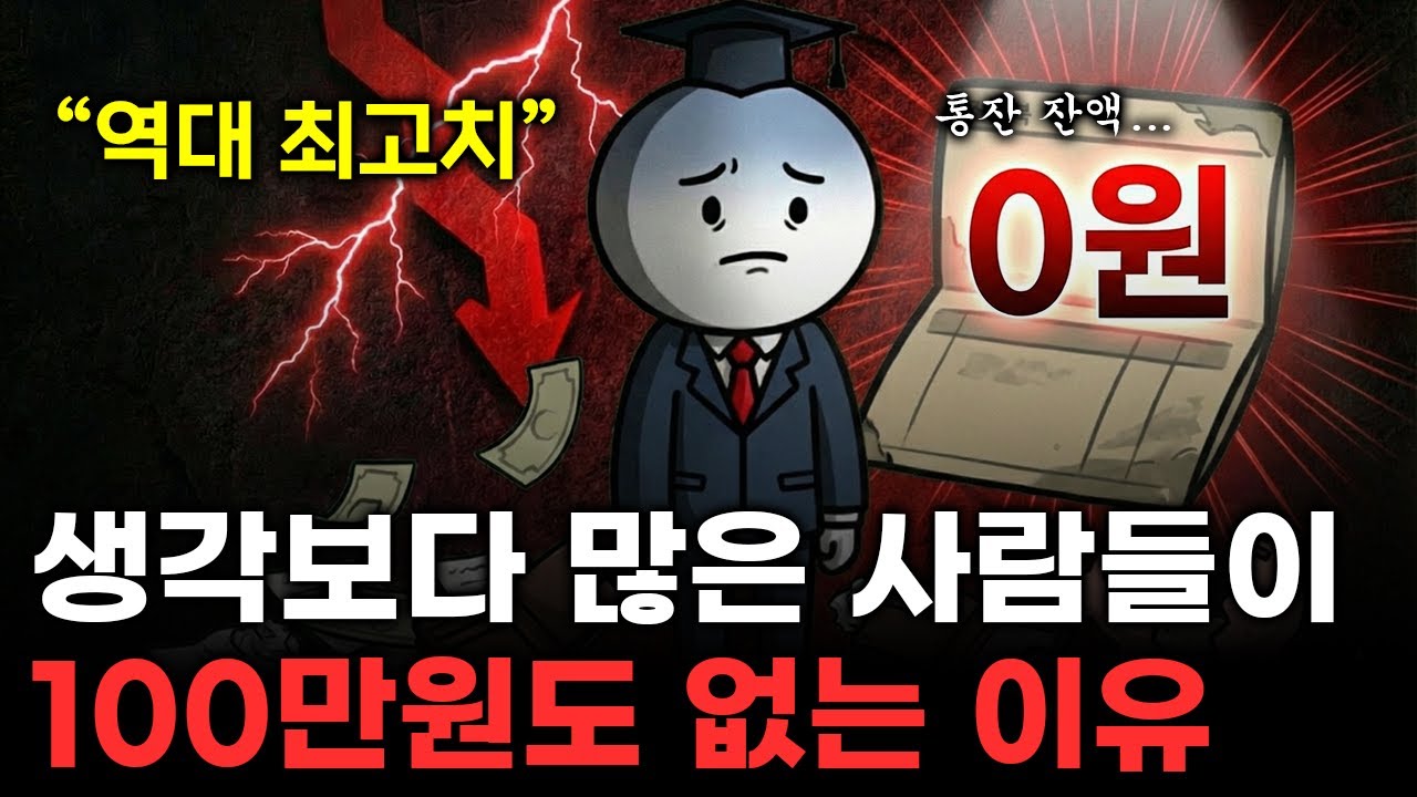 요즘 심각한 2030...월급이 올라도 빚더미에 앉는 진짜 이유
