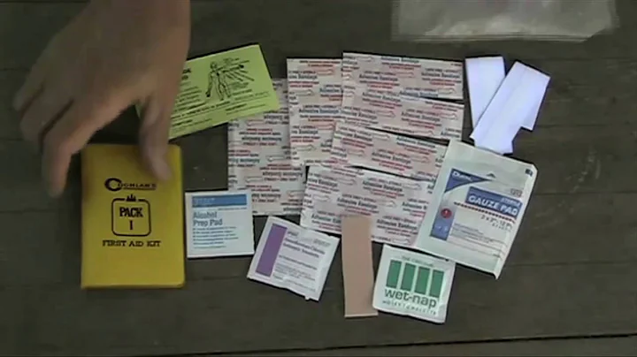 Only The Lightest, Ch 27: Ultralight Backpacking First Aid Kit