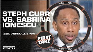 Celebrity Stephen A. & Shannon Sharpe think Steph vs. Sabrina was THE HIGHLIGHT 🔥 | First Take Wealth