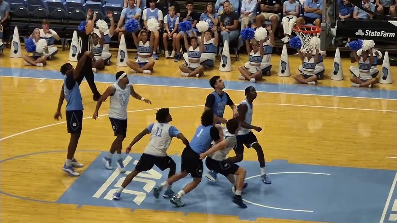 Video: UNC Basketball Blue-White Scrimmage (First Half)