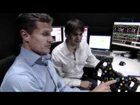 David Coulthard on Red Bull Simulator at Montecarlo