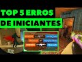 TOP 5 ERROS DE INICIANTES QUE TE IMPEDEM DE SUBIR DE RANK! || RAINBOW SIX SIEGE