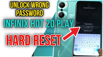 Infinix Hot 20 Play (X6825) Hard Reset
