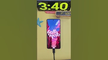 Motorola Edge 60 Pro Charging Test ⚡ | 6,000mAh + 90W charging 🔥 #MotorolaEdge60Pro #ChargingTest