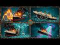 LEGO Titanic Sinking in 50 Different Ways | Animation