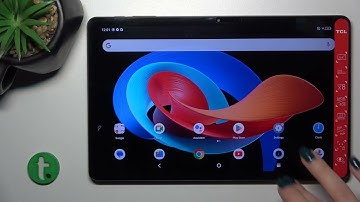 How to Switch ON / OFF Screen Touches in Screen Recording on TCL TAB 10 Gen 2?