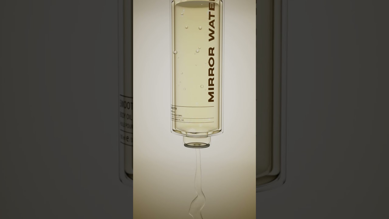 Mirror Water Body Oil - 3D Product Promo