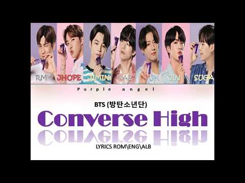 converse high lyrics bts color coded