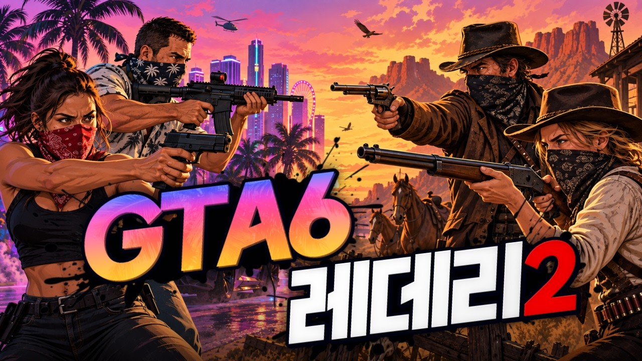 왜 자꾸 GTA6에 레데리2 얘기를 하는가