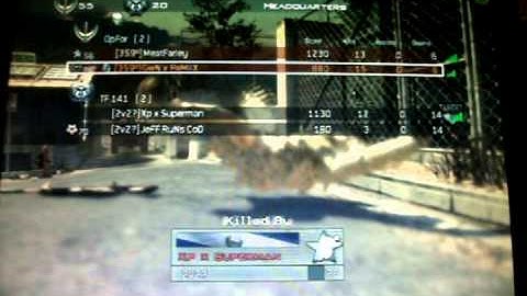MW2 - 2v2 Quickscopes Scrapyard HQ w/ xWiShz [Part 1]