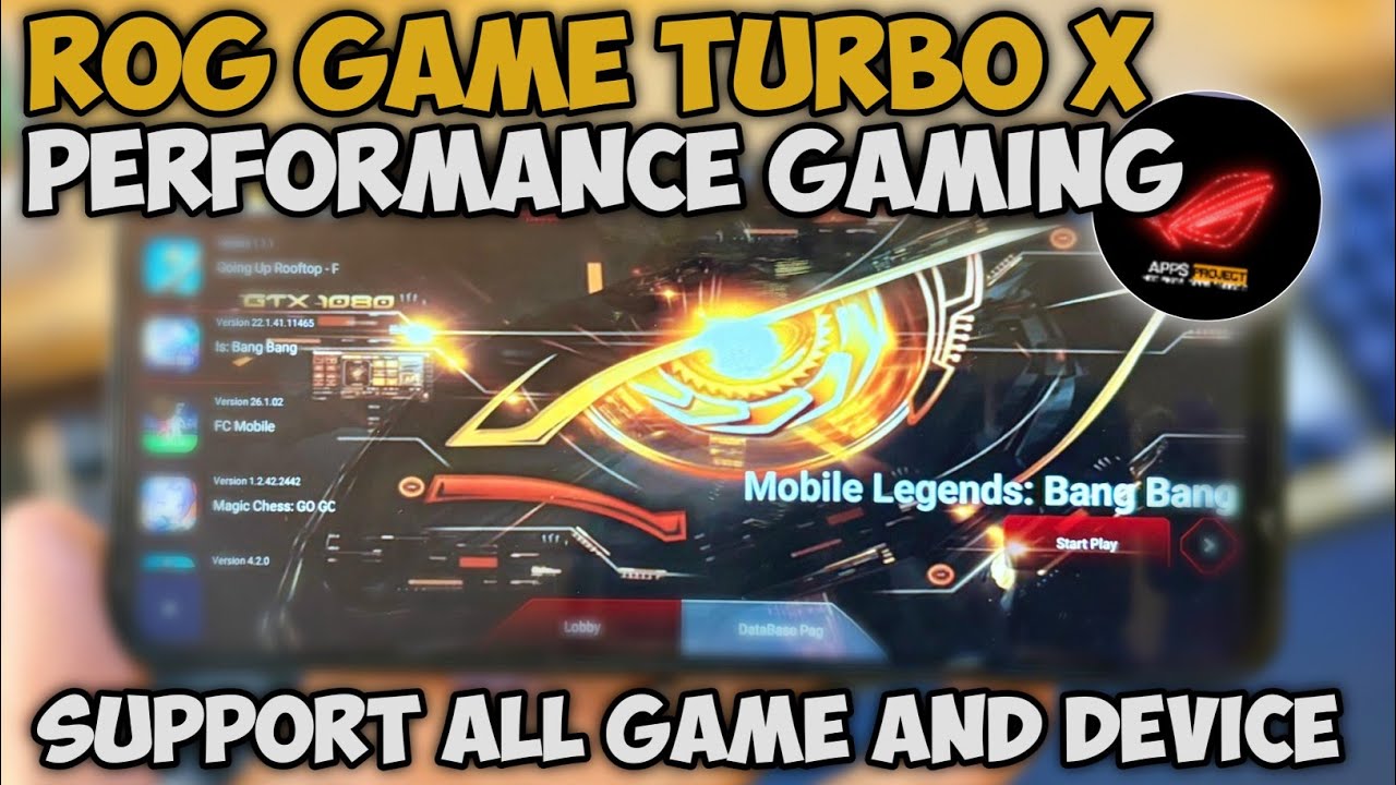 Rog Game Turbo X Vip 2026❗️Support All Game And Device
