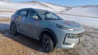Взял Jac JS6 - по байкальской грунтовке с полной нагрузкой