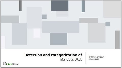 Detection and categorization of malicious URLs