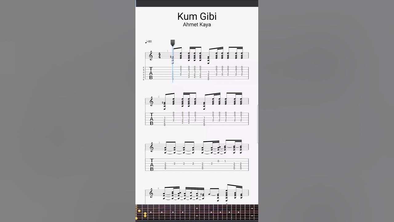 Kum Gibi Chord-Melody Ahmet Kaya #gitar #fyp #fypシ゚viral #shorts #ahmetkaya Kum Gibi Chord-Melody Ahmet Kaya #gitar #fyp #fypシ゚viral #shorts #ahmetkaya