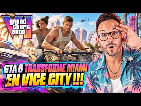 GTA 6: NEW INFO 🤩 The REAL city of MIAMI is going to be transformed into VICE CITY!!!