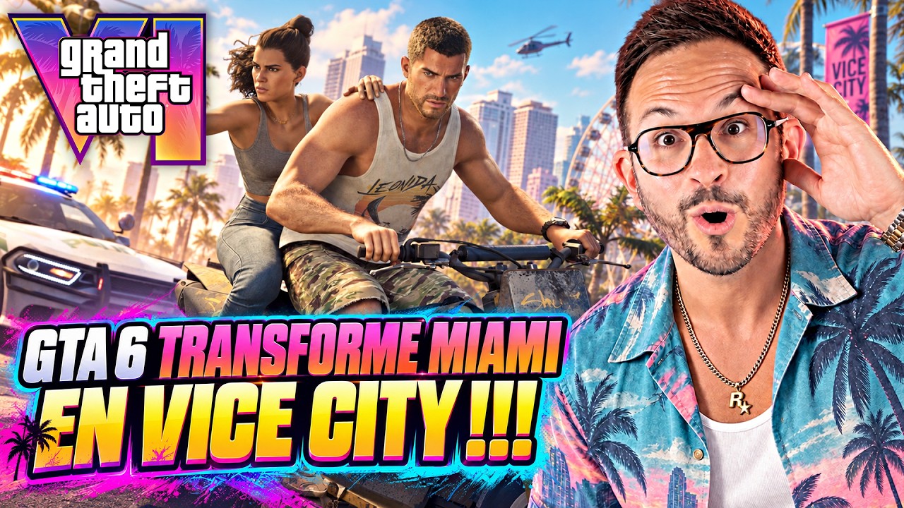 HALLUCINANT 🤯 GTA 6 va ENVAHIR MIAMI BEACH pour de VRAI : Panneaux, parasols, affiches dans la ville