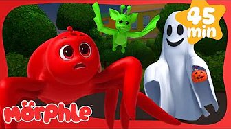Spider Morphle Man vs Ghosts! 👻🕷️ | Halloween Cartoons for Kids | Spooky October!