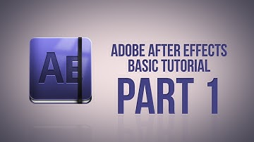 AAE Basic Tutorial Part 1: Starting Projects, Layers, Importing, Keyframes, Previewing