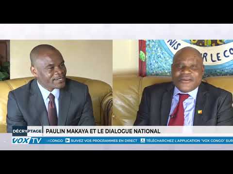 Paulin Makaya et le dialogue national - YouTube