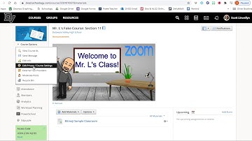 Setting the Default Landing Page in Schoology