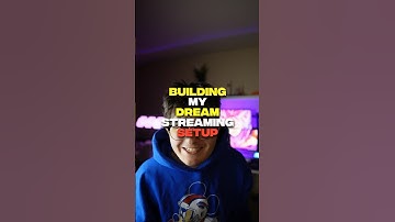 Building my dream streaming setup part 2 #setup #gaming #pc