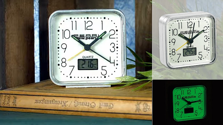 SD5432 - REVEIL A QUARTZ AVEC THERMOMETRE