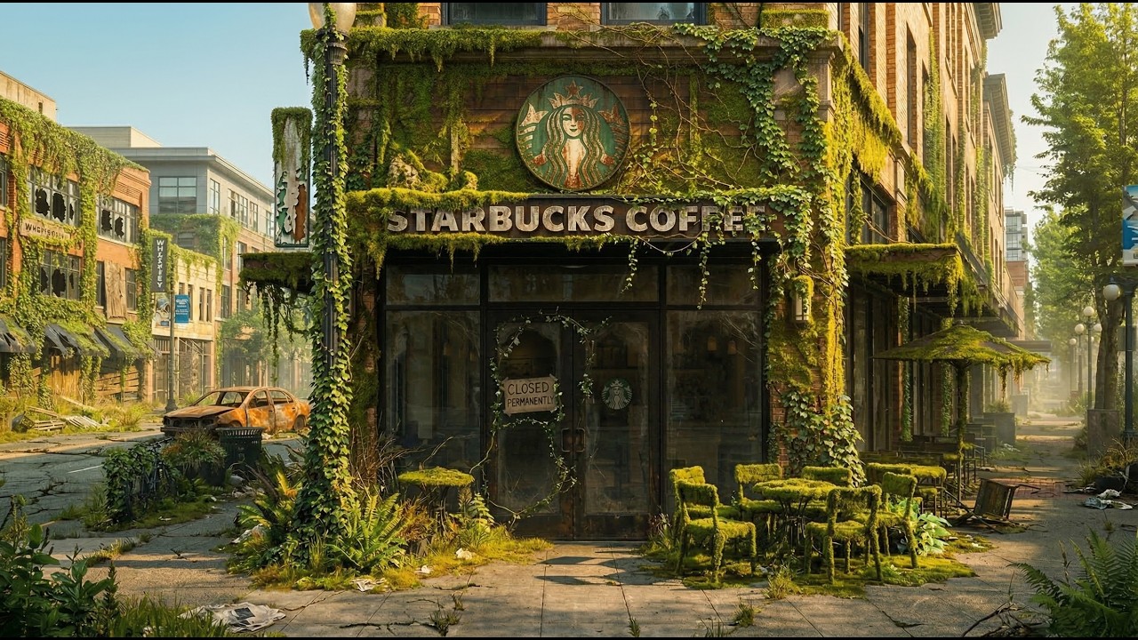 I Turned an Abandoned starbucks Into a Luxury Home (ASMR)