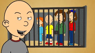 Classic Caillou Gets His Family Arrested/Grounded