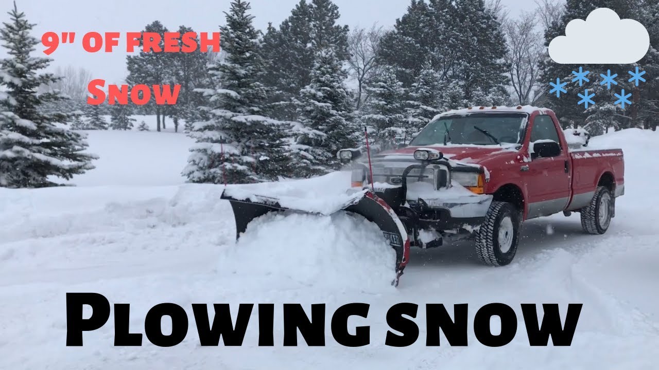 SNOW REMOVAL IN BISMARCK, NORTH DAKOTA YouTube