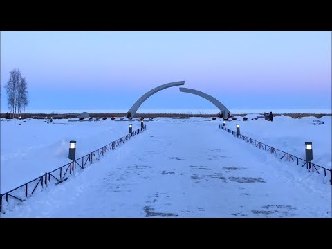 Ладога. Ледовая Дорога жизни. По льду от Коккорево до Кобоны.