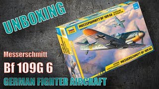 Unboxing Zvezda Messerschmitt Bf 109G 6