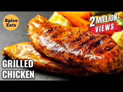 QUICK GRILLED CHICKEN | TASTY GRILLED CHICKEN RECIPE | GRILLED CHICKEN RECIPE