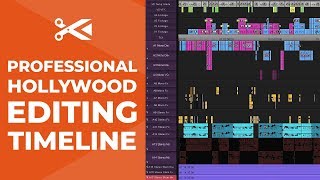 How Professional Hollywood Editors Set Up a Timeline - Video Editing Tutorial