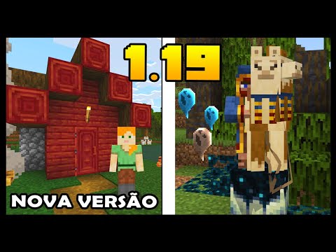 MINECRAFT 1.19 - NOVA VERSÃO LANÇADA! MAS CADÊ AS NOVIDADES? 