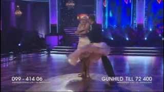 Gunhild Carling och Kristjan Lootus - slowfox - Let’s Dance (TV4)