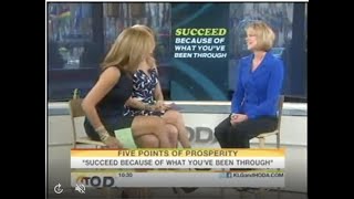 Rhonda Sciortino talks about her book, Succeed Because Of What You've Been Through, on Today Show