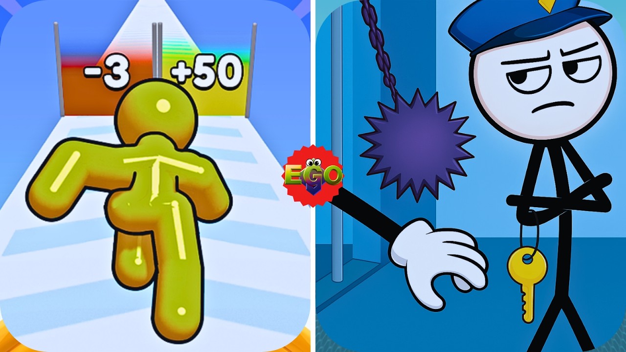 Tall Man Run Vs. Thief Puzzle - Max Gameplay Walkthrough | Epic Gamer’s Odyssey 